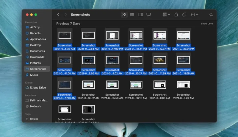 So wählen Sie mehrere Dateien unter macOS aus