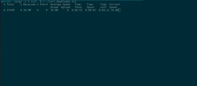 Curl을 사용하여 Linux에서 파일을 다운로드하는 방법