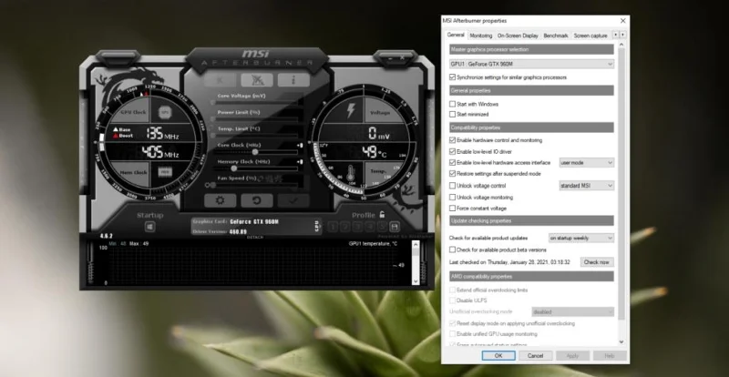 MSI Afterburner: download e revisione (edizione 2021)
