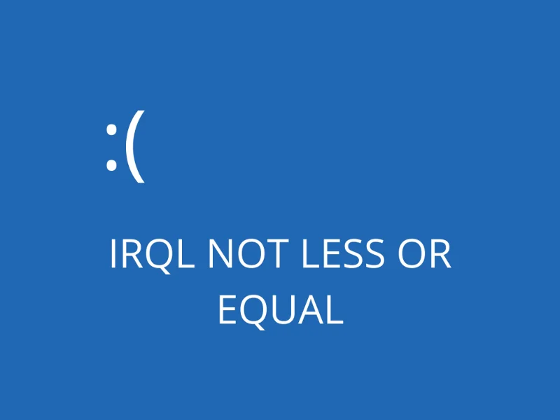 如何在 Windows 10 上修復 IRQL NOT LESS OR EQUAL（BSoD 錯誤）
