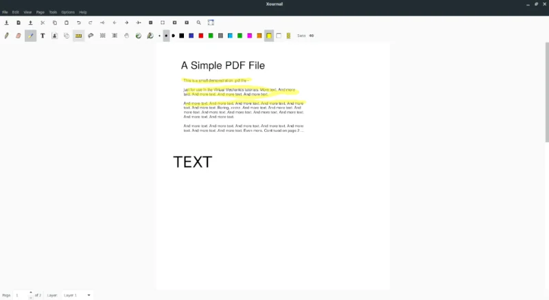 如何在 Linux 上註釋 PDF 文件