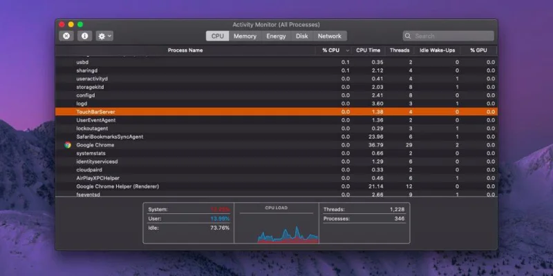 So starten Sie die Touch Bar unter macOS neu