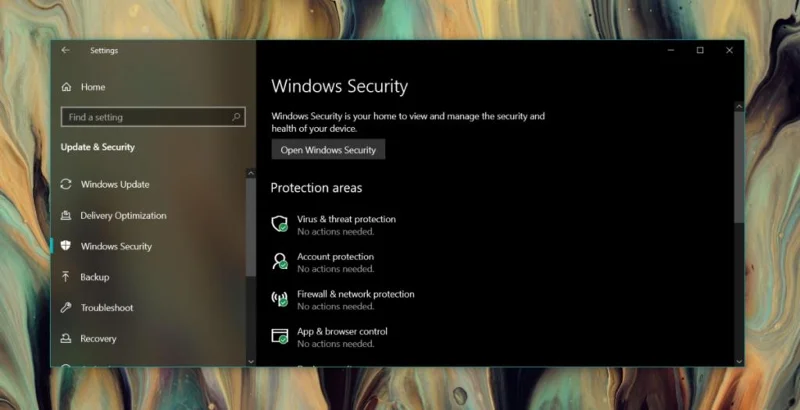 Come aprire Windows Defender su Windows 10