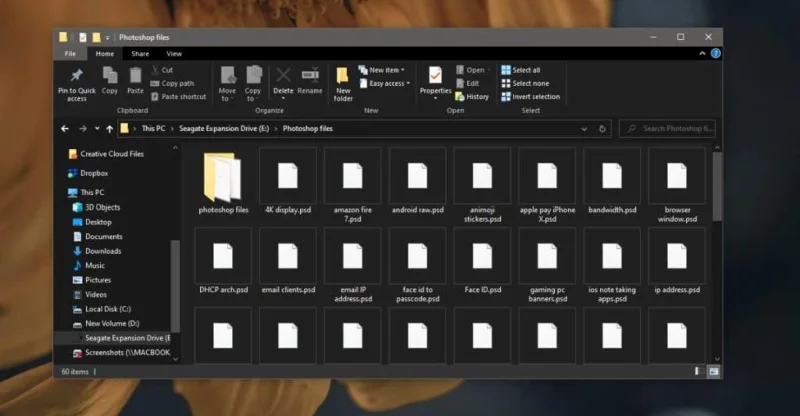 So aktivieren Sie Miniaturansichten für nicht unterstützte Bildformate im Datei-Explorer unter Windows 10