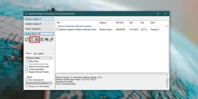 如何下載特定的 Windows 10 更新