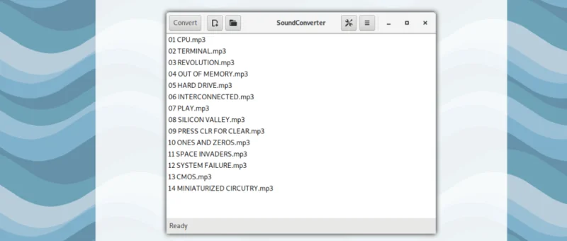 SoundConverter, uno strumento di conversione audio per Linux
