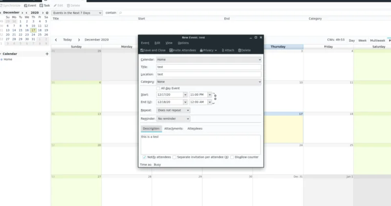 So verwenden Sie den neuen integrierten Thunderbird-Kalender unter Linux
