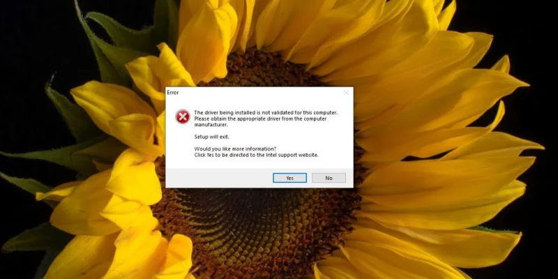 修正方法Windows10で「インストールされているドライバーはこのコンピューターで検証されていません」