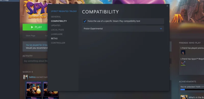 كيف تلعب Spyro Reignited Trilogy على Linux