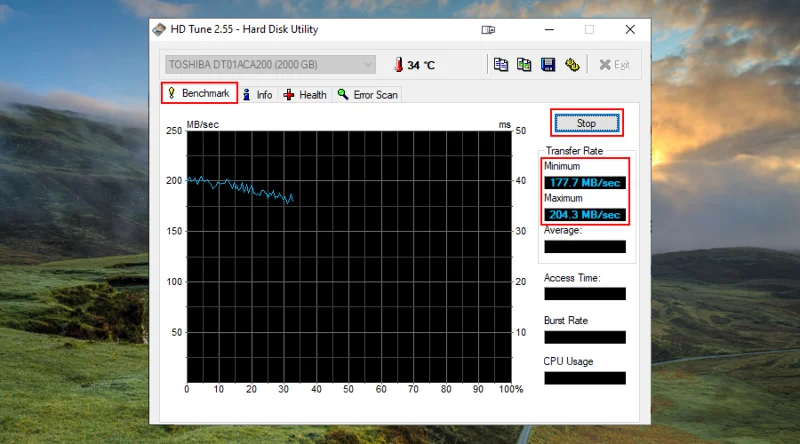 Download e installazione di HD Tune per Windows 10