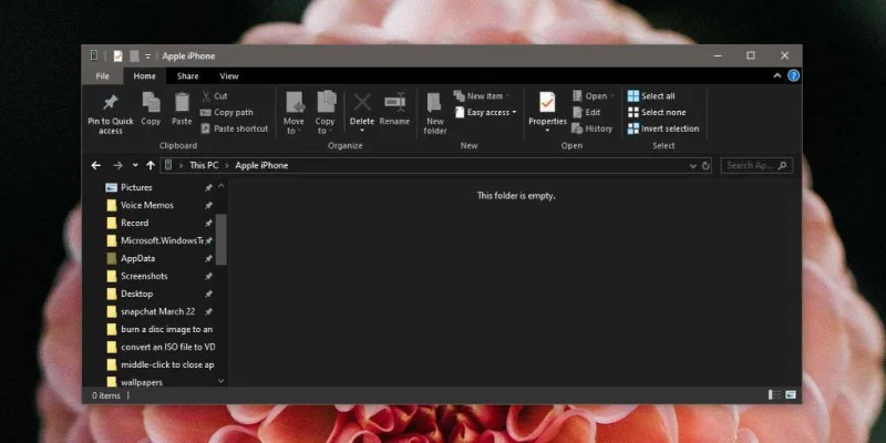 Come risolvere 'Questa cartella è vuota' quando si collega un iPhone
