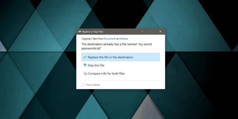 Windows10でファイルが回復されないようにする方法