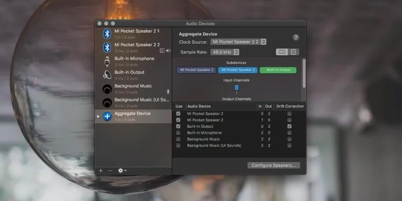 So geben Sie Audio auf mehreren Geräten unter macOS aus