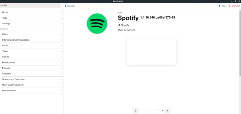 Come installare lapp store dellApp Outlet su Linux