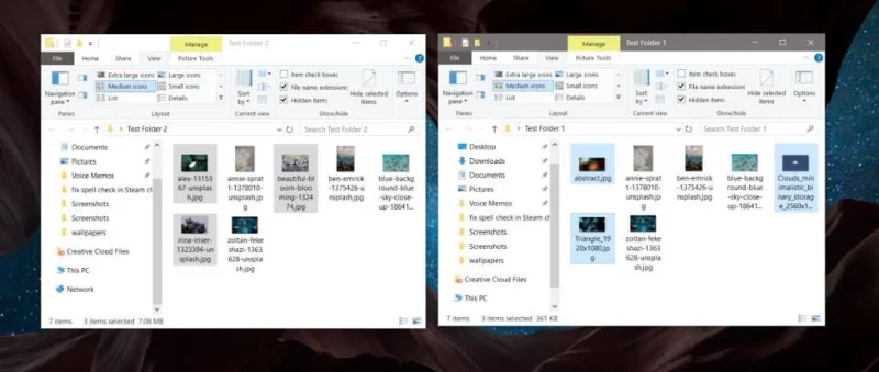 Cómo comparar el contenido de la carpeta desde el símbolo del sistema en Windows 10