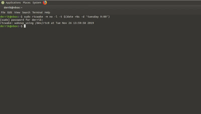 Linux를 절전 모드에서 자동으로 깨우는 방법
