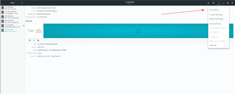 Ubuntu: SD-Karte formatieren [Anleitung]