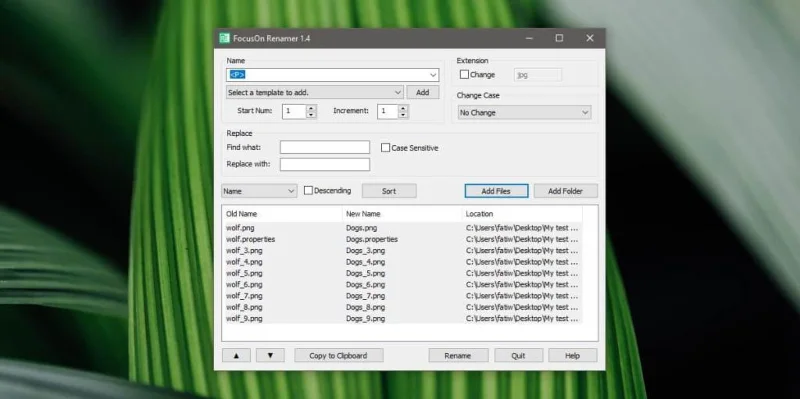 如何使用文件夾名稱在 Windows 10 上重命名文件