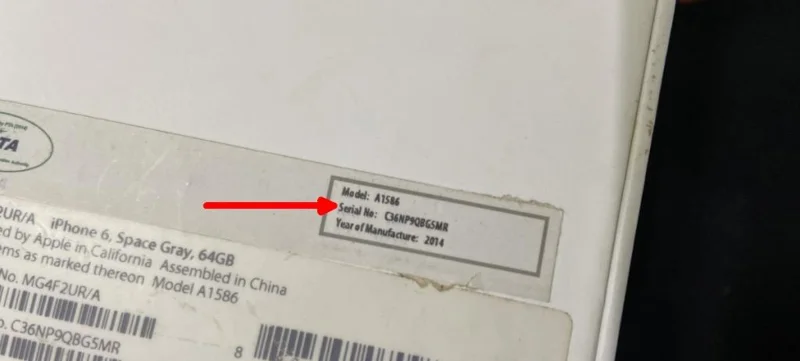 Как узнать серийный номер iPhone