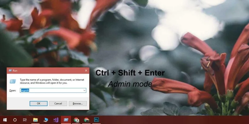 So führen Sie Apps im Admin-Modus über die Run-Box unter Windows 10 aus
