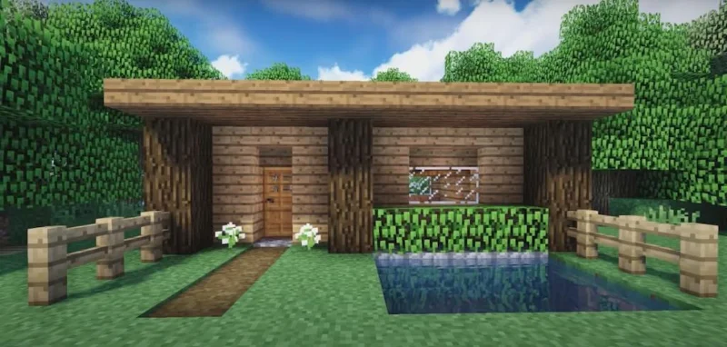 10 semplici idee per la casa di Minecraft