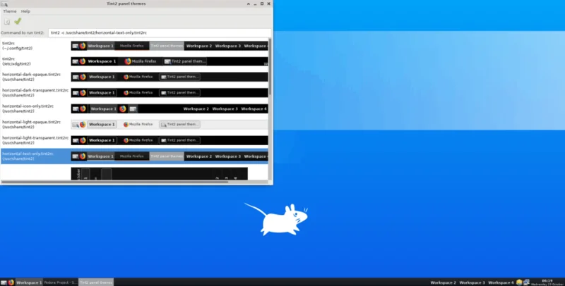 كيفية إنشاء لوحة Linux مخصصة باستخدام Tint2