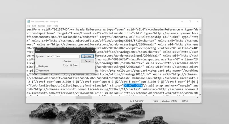 So entfernen Sie Wasserzeichen in Microsoft Word