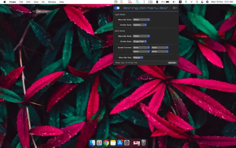 So erhalten Sie die Catalina-Menüleiste auf Big Sur [macOS]