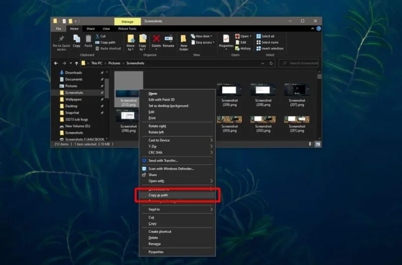 So erhalten Sie den vollständigen Pfad zu einer Datei oder einem Ordner unter Windows 10
