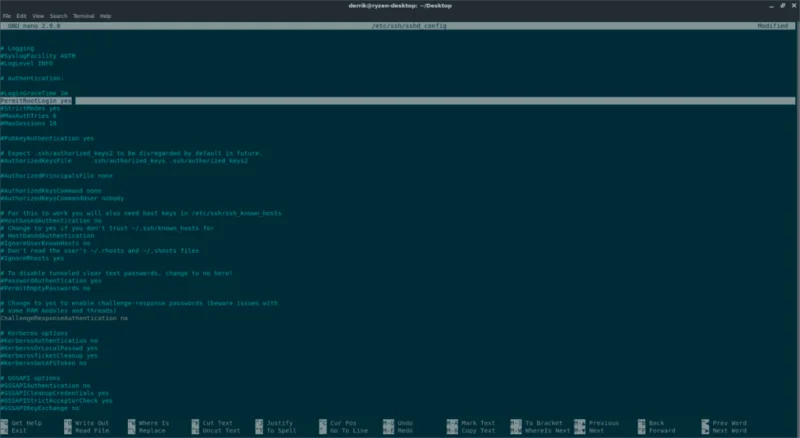 كيفية تمكين Root SSH تسجيل الدخول على Linux