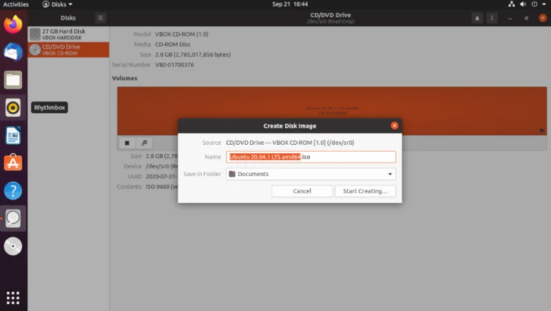 كيفية عمل نسخة احتياطية من الأقراص المضغوطة بتنسيق ISO على نظام Linux