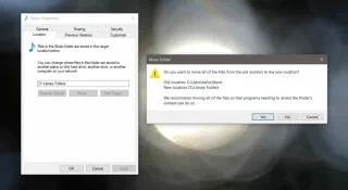 如何在 Windows 10 上重新映射默認文件夾