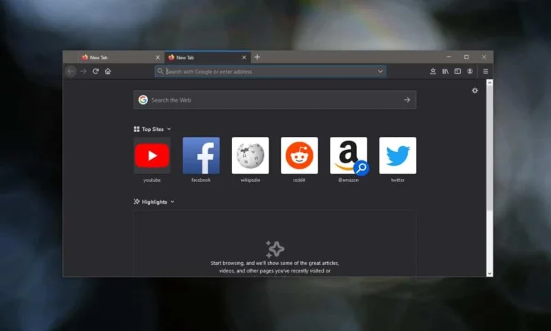 كيفية تعطيل الرسائل من Firefox في صفحة علامة التبويب الجديدة