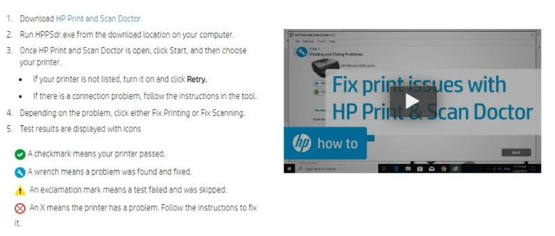 HP Print and Scan Doctor: Fehlerdiagnose