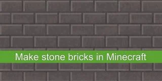 如何在 Minecraft 中製作石磚