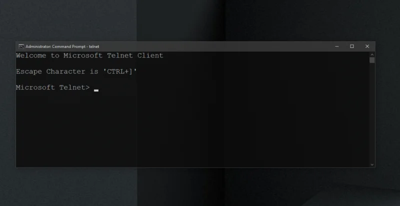如何在 Windows 10 上啟用和使用 Telnet