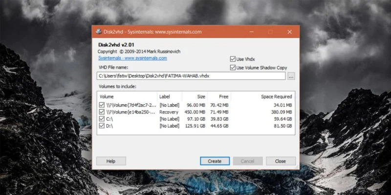 Creazione immagine VM Windows 10