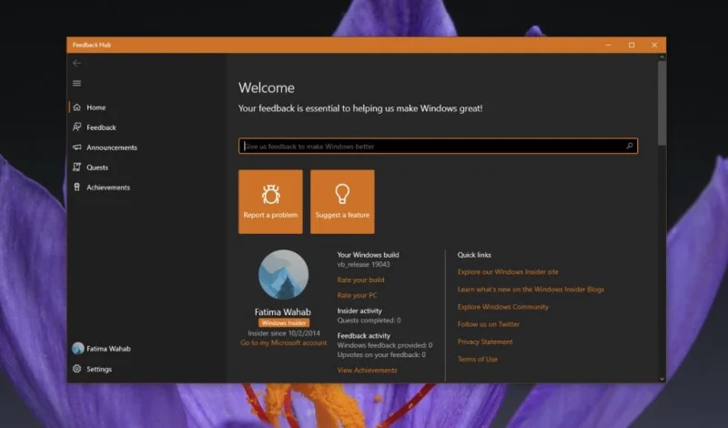 如何在 Windows 10 上卸載反饋中心