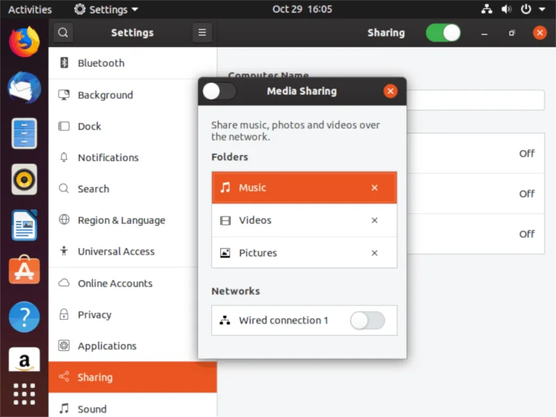 كيفية استخدام ميزة مشاركة الوسائط الجديدة في Ubuntu