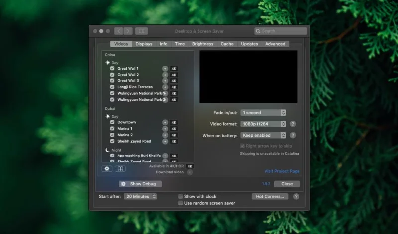 كيفية الحصول على شاشات توقف AppleTV على نظام macOS
