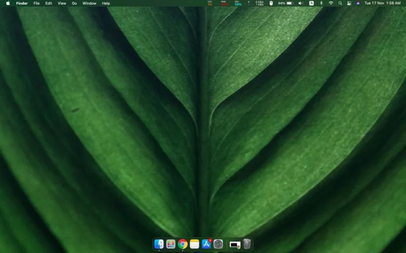 Come impostare un colore della barra dei menu personalizzato su macOS Big Sur