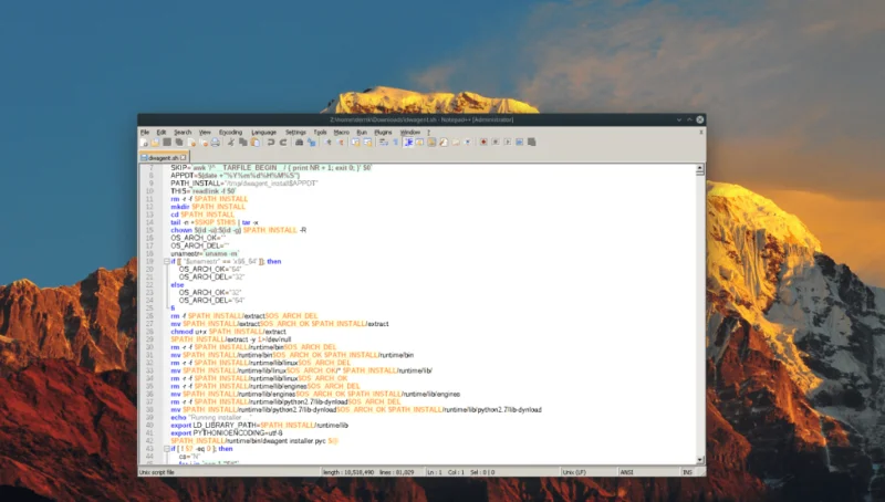Come installare NotePad++ su Linux