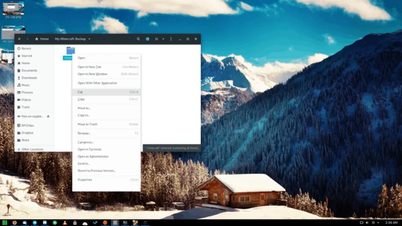 So sichern Sie Minecraft-Welten unter Linux