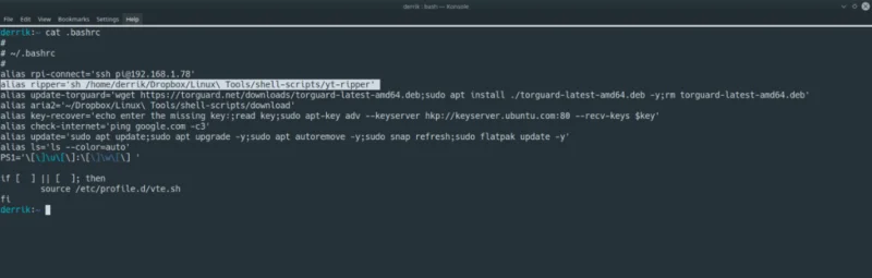 Hoe de Linux-terminal aan te passen met bash-aliassen