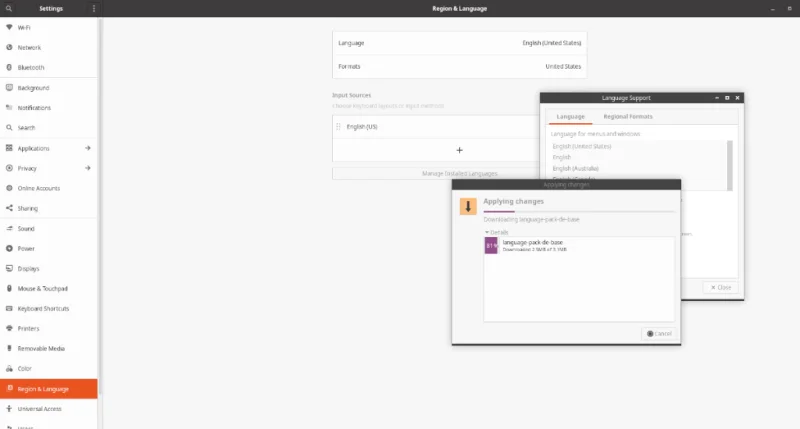 Come cambiare la lingua in Ubuntu