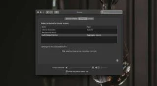 So verwalten Sie die Lautstärke für Audiogeräte mit mehreren Ausgängen unter macOS