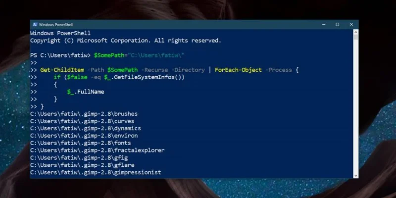 Как найти пустые папки в Windows 10 Как найти пустые папки в Windows 10