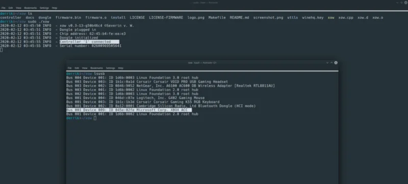 วิธีใช้คอนโทรลเลอร์ Xbox One แบบไร้สายบน Linux ด้วย XOW