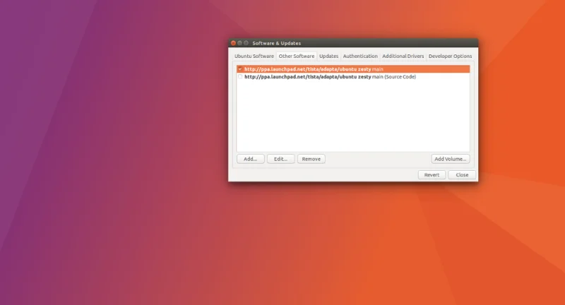 Eliminare PPA non necessari in Ubuntu