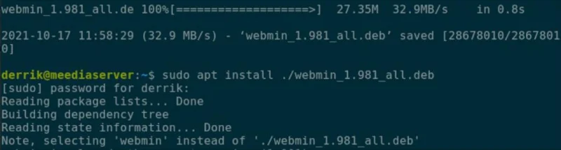 So richten Sie Webmin auf dem Ubuntu-Server ein